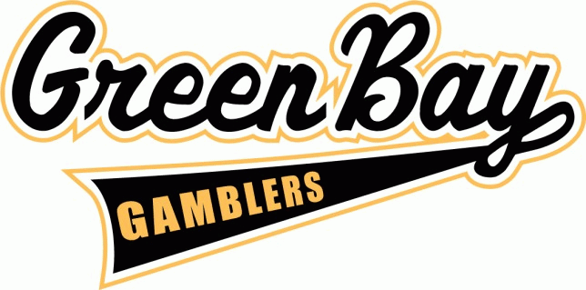 green bay gamblers 2008-pres wordmark logo iron on heat transfer